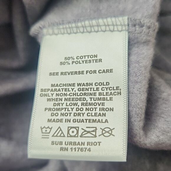 Sub_urban Riot Sweatshirt Pullover  Crew Long Sleeve - Picture 4 of 5